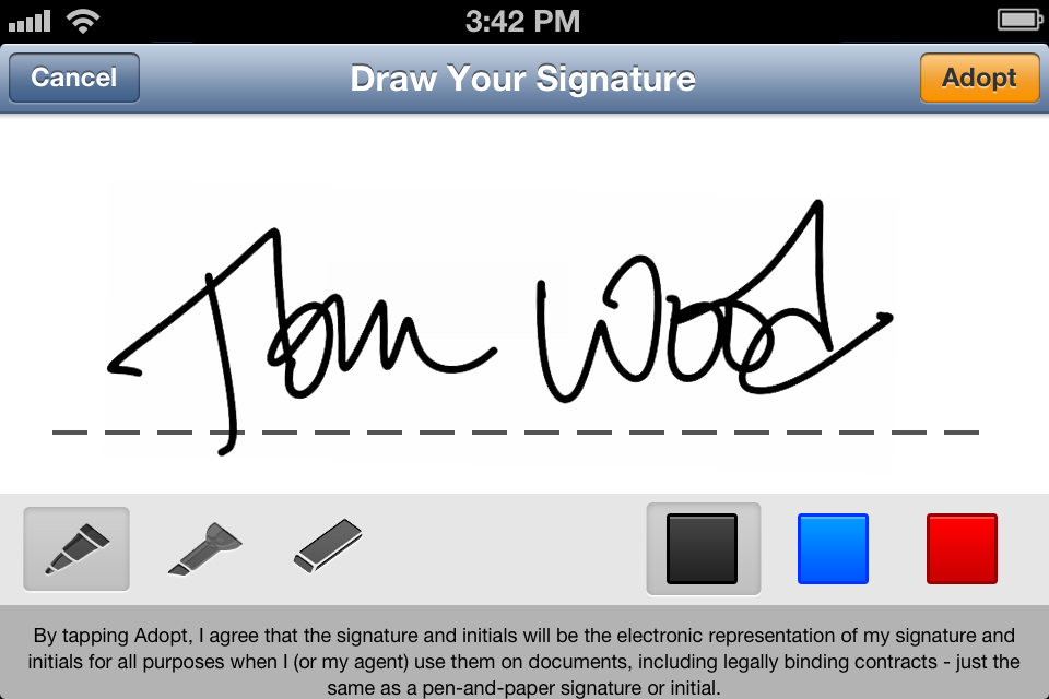 iPhone Screenshot 1